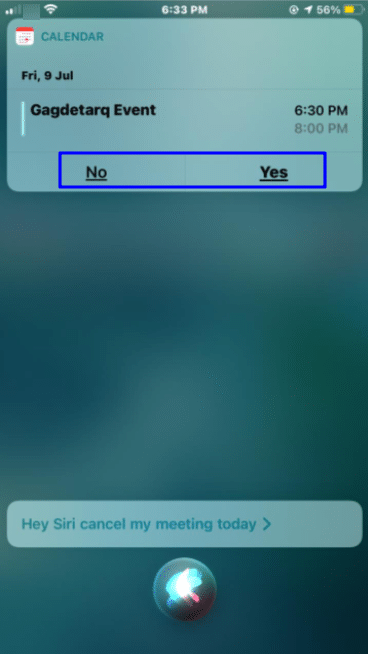 Use Calendar with Siri commands effectively gadgetarq