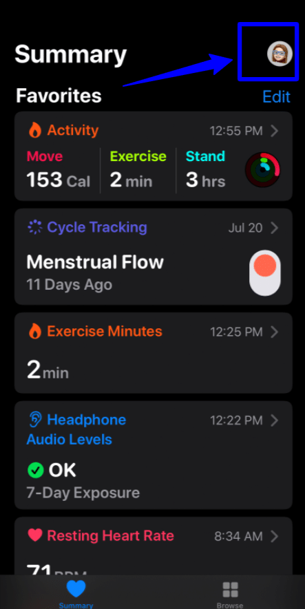 Health App iPhone