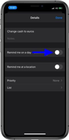 Create tasks in the Reminders app on iPhone and iPad!