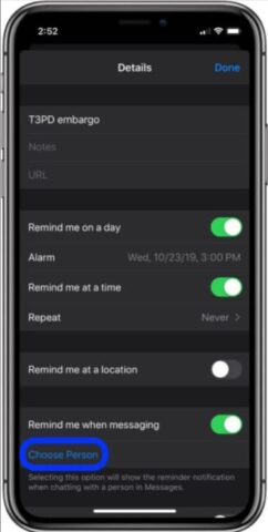 Create tasks in the Reminders app on iPhone and iPad!