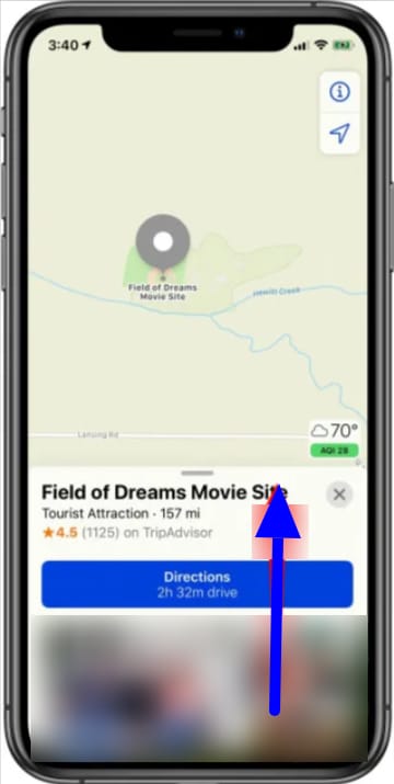 Apple Maps locations 