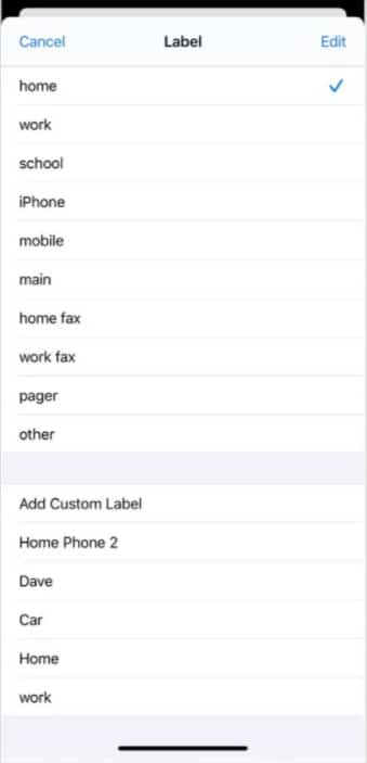 Use Contacts on iPhone and iPad