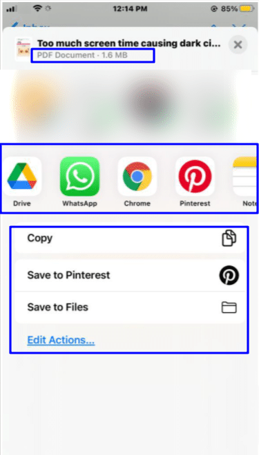 Save an Email as a PDF on your iPhone, iPad and Mac!