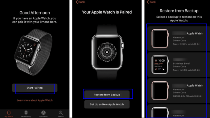 How to set up a new Apple Watch by pairing it with your iPhone?