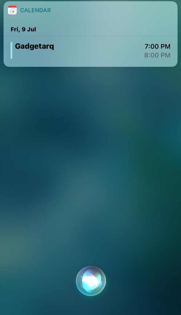 Use Calendar with Siri commands effectively gadgetarq