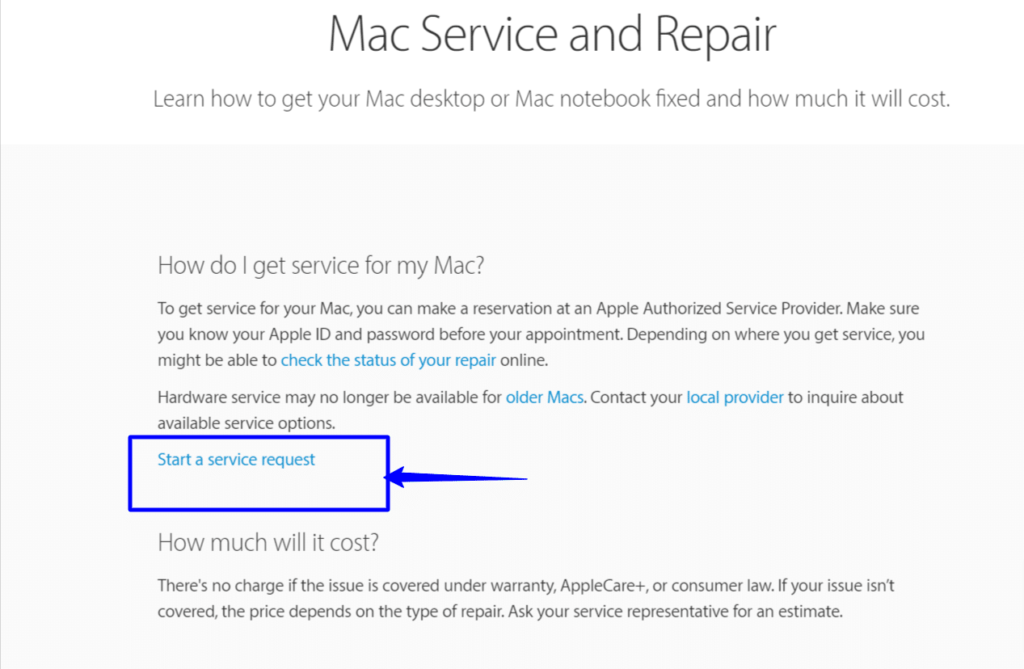 contact Apple Support