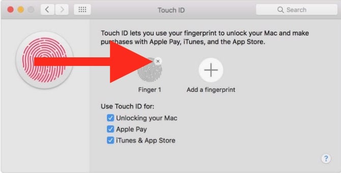 Touch ID on MacBook Air./MacBook Pro 