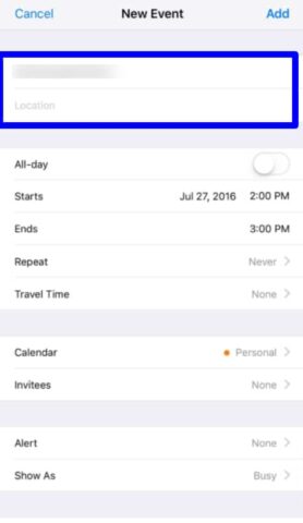 Add and manage calendar events