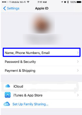 View contact information on iPhone and iPad
