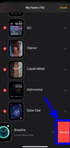 Add and remove watch faces on your Apple Watch!