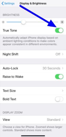 Use True Tone on your iPhone, iPad, or Mac to effectively reduce eye strains!