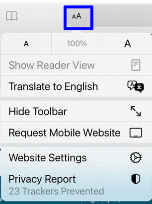 Translating web pages in Safari is now easier!