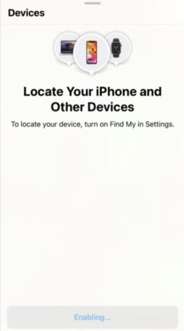 Use Find my App on iPhone: Locating a missing device!