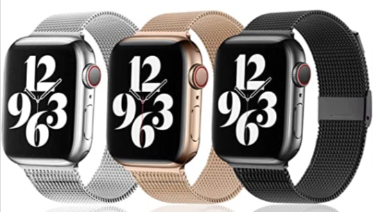 Budget-friendly steel bands, you could get instead of the Milanese loop!