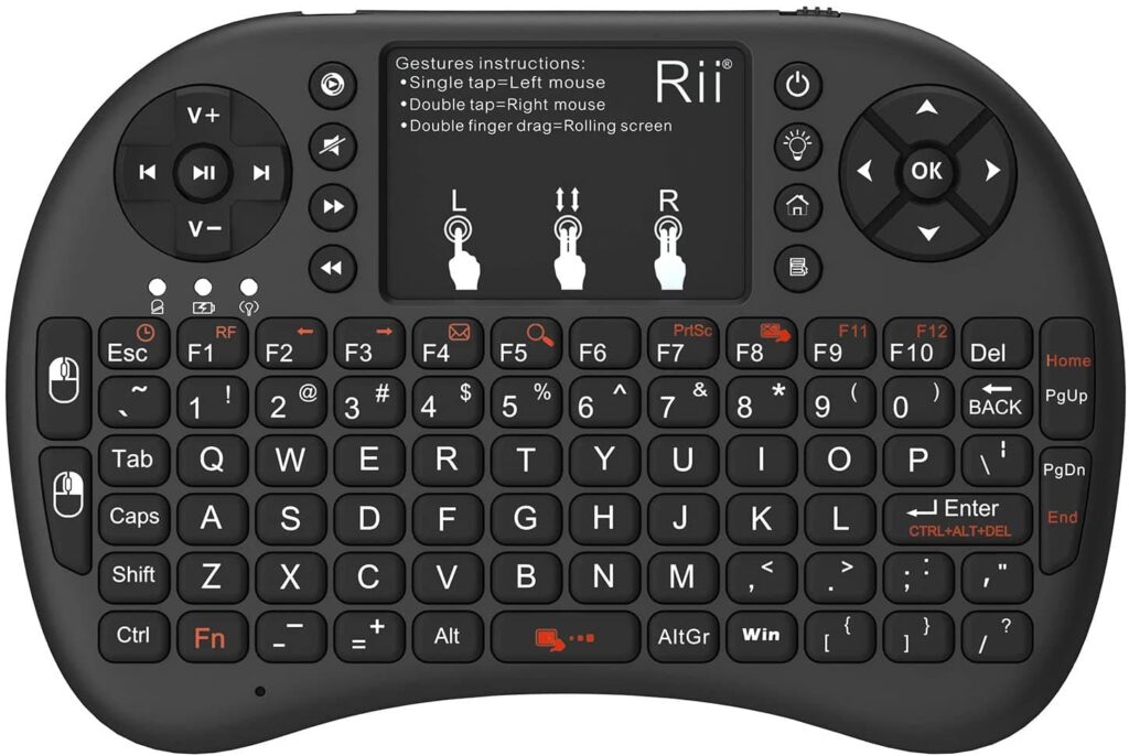 Rii 2.4GHz Mini Wireless Keyboard for TV.