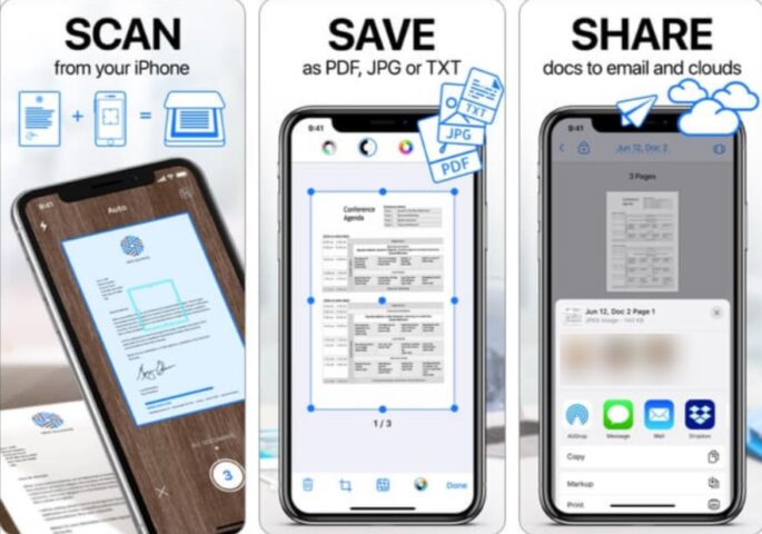 Document Scanner iPhone Apps