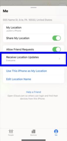 Use Find my App on iPhone: Locating a missing device!