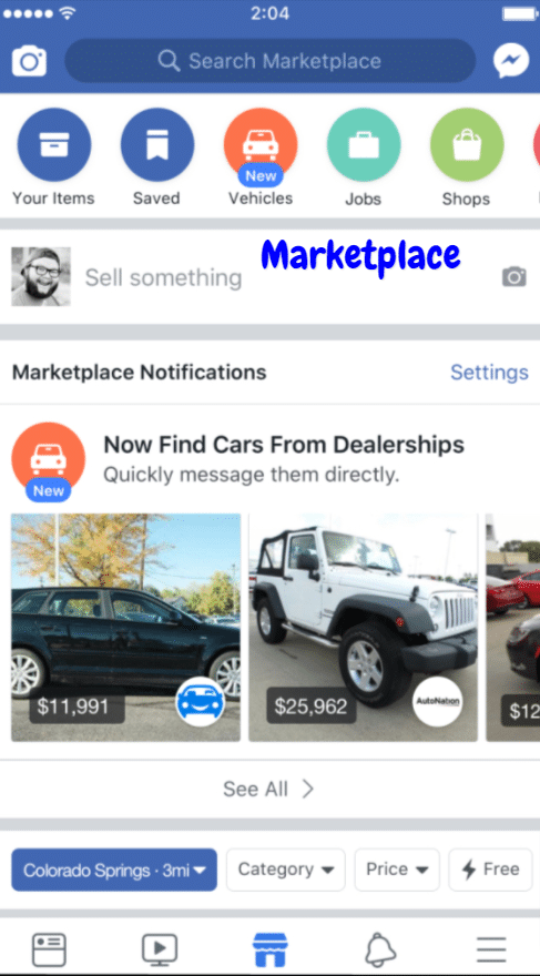 Facebook marketplace 
