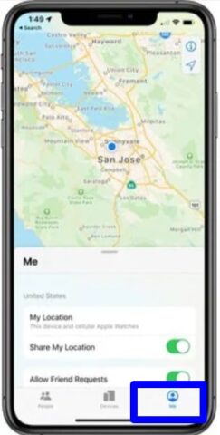 Use Find my App on iPhone: Locating a missing device!