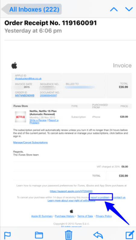 request refund apple