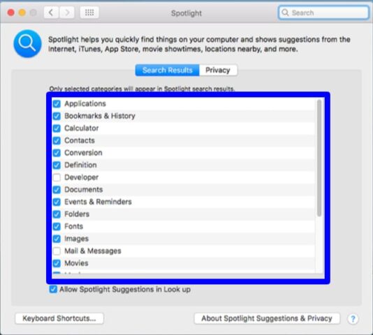 Using Spotlight on the Mac for quicker and faster search results!