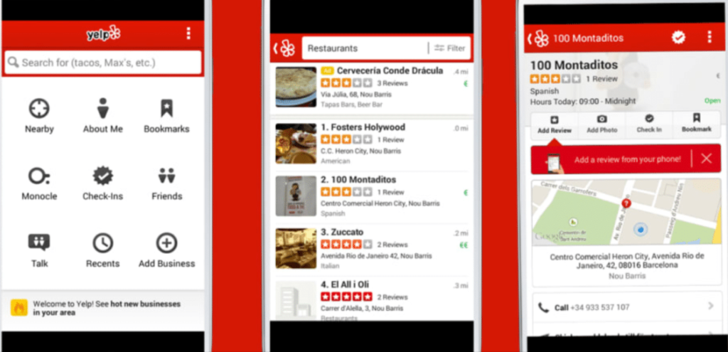 Best apps for finding restaurants!