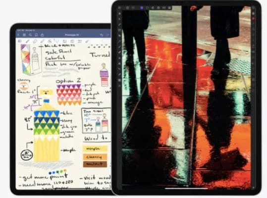 Specifications and software iPad Pro 2021