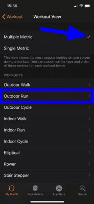 Use the Workout app on Apple Watch- Keep track of your exercise routine!