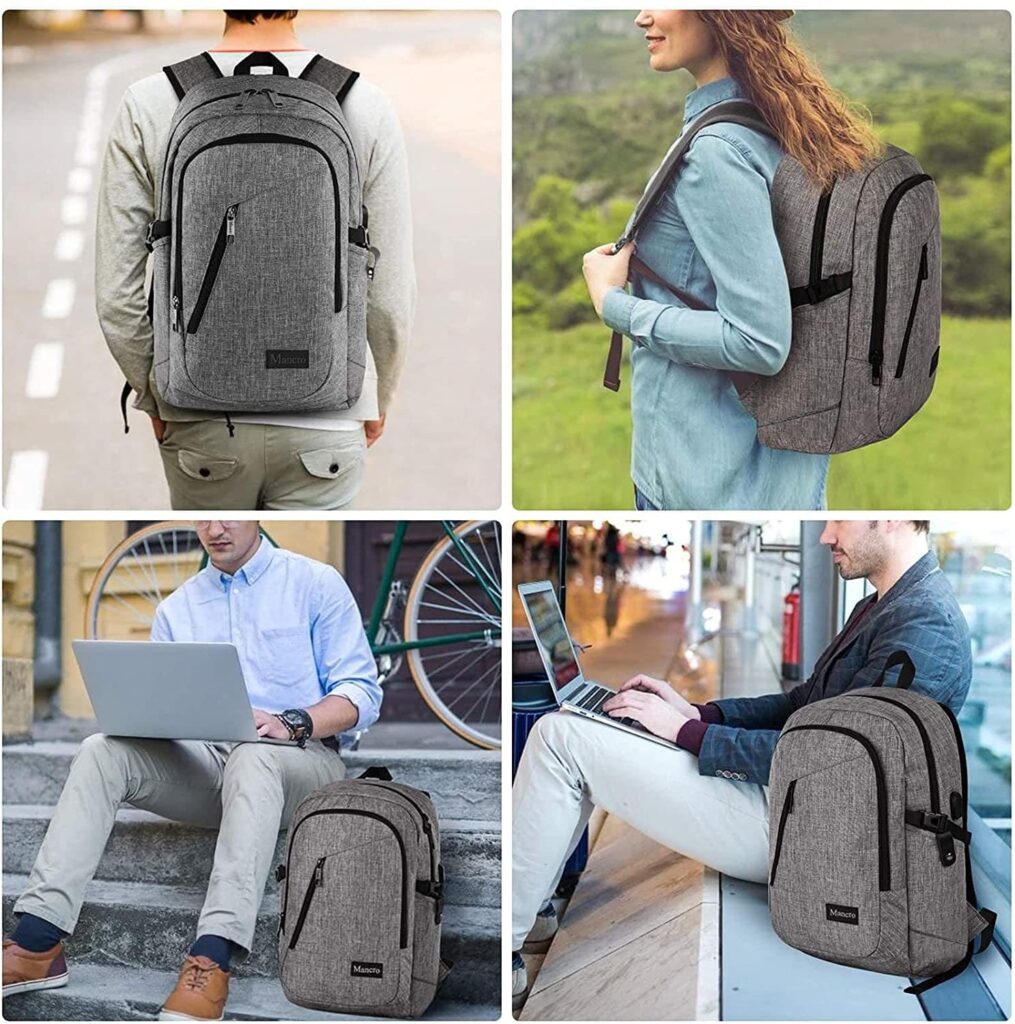 Mancro Laptop Backpack.