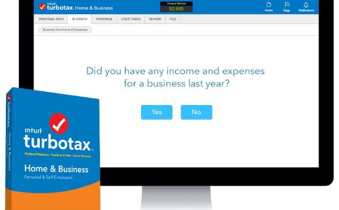TurboTax Self Employer tax preparation software 