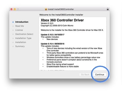 Xbox Controller in Macbook via Micro USB Cable