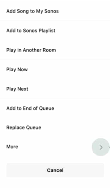 Set up Sonos speakers on iPhone