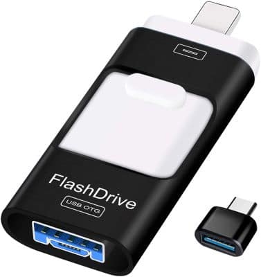 flash drives for backing up iPhone