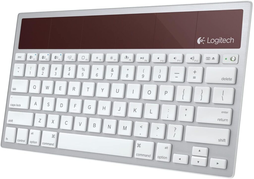 Logitech K760 Wireless Solar Keyboard.