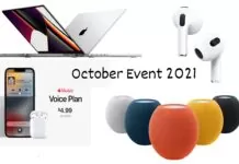 Apple October Event 2021