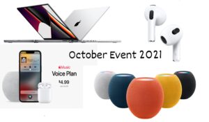 Apple October Event 2021