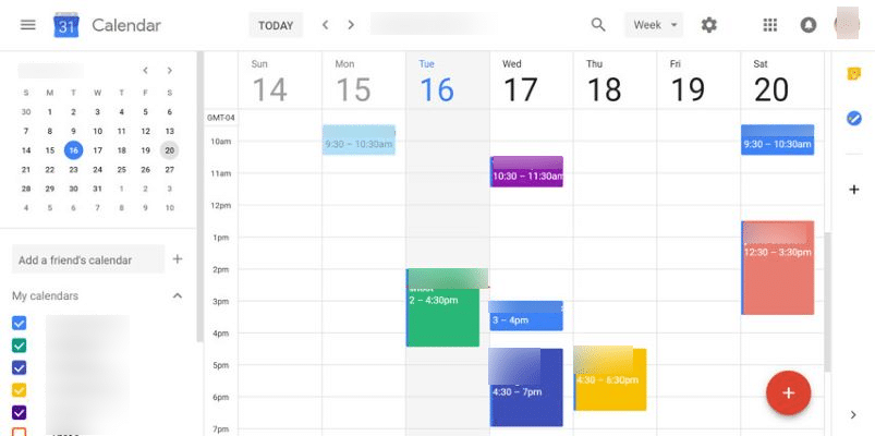 Google calendar- Set Google Meet meetings