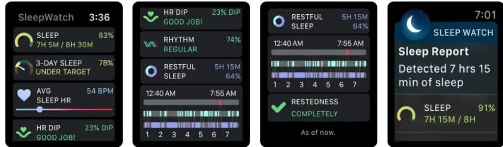 Sleep Watch by Bodymatter Apple Watch Sleep apps