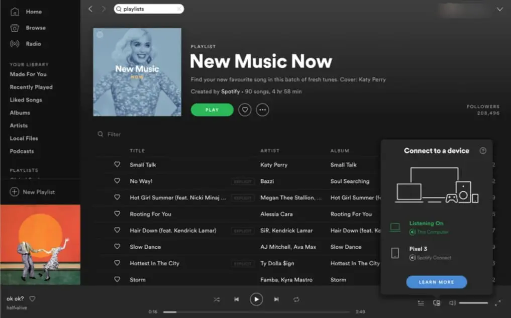 Spotify - A perfect streaming for music lover!