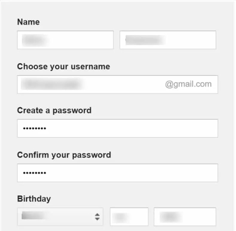 Gmail Account