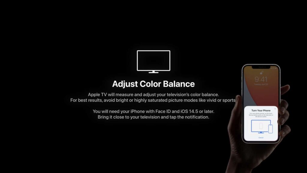 color Balance between Apple TV 4K 2021 vs 2017