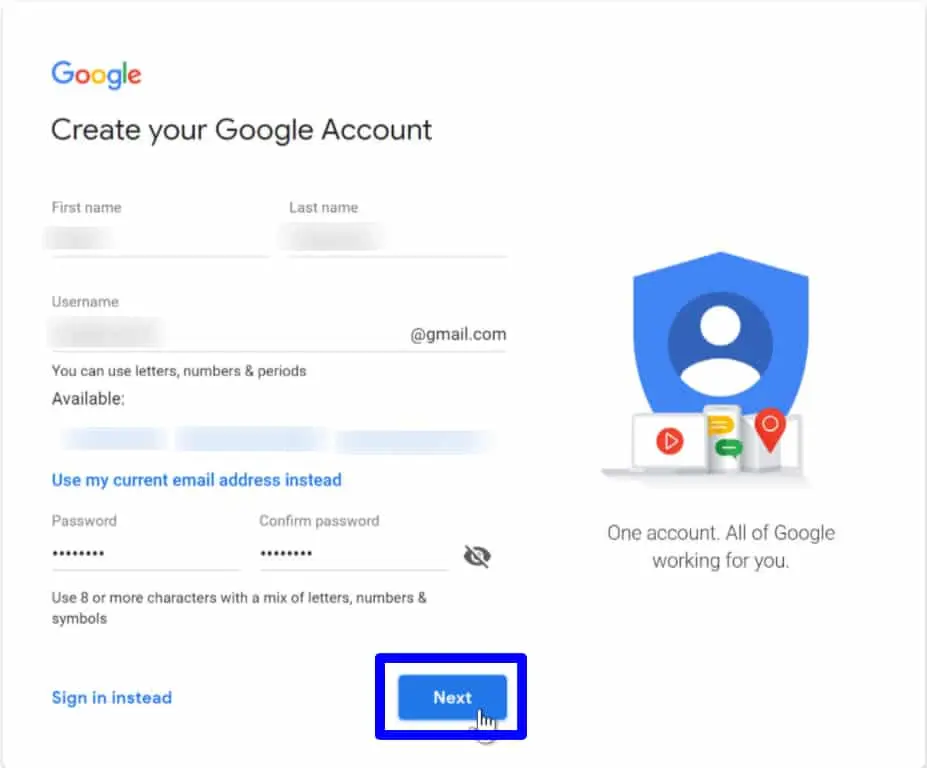 Gmail Account