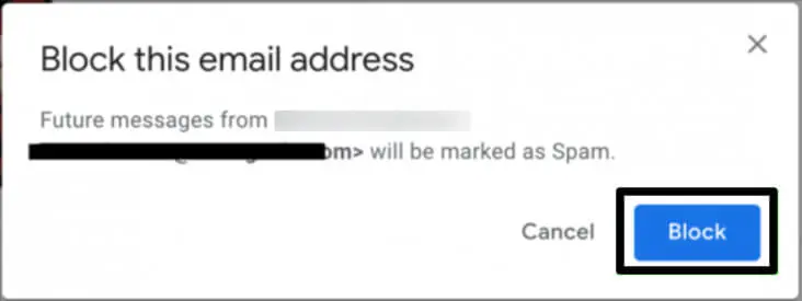 Block Someone on Gmail