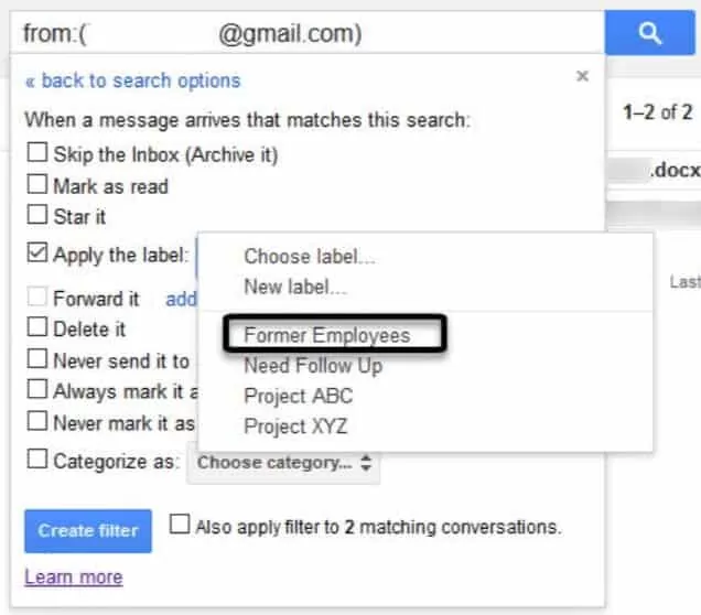 Filtreerige ja blokeerige soovimatud meilid Gmailis