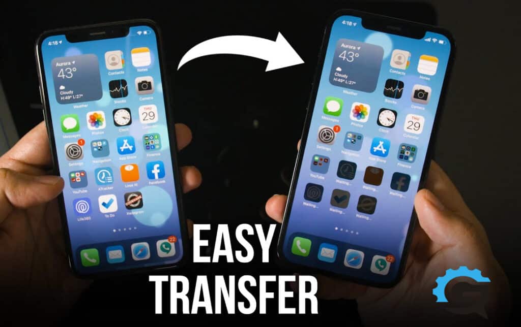 Using Transfer from iPhone to iPhone 