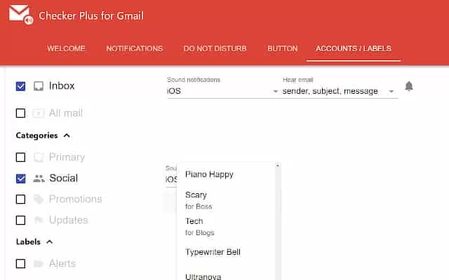 Gmaili pistikprogrammid