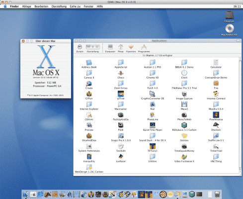 Mac OS X 10.0 (Cheetah)- Apple macOS Versions