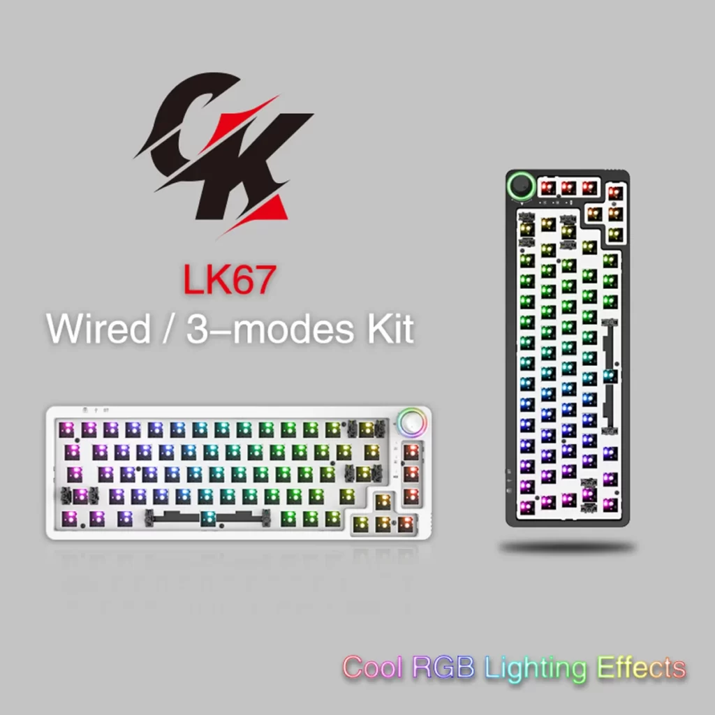 Keyboard Review: GamaKay LK67 Customizable Keyboard Set- Mechanical+LED