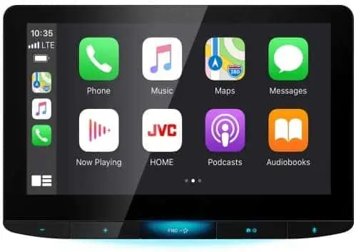 JVC KW-Z1000W Bluetooth Car Stereo