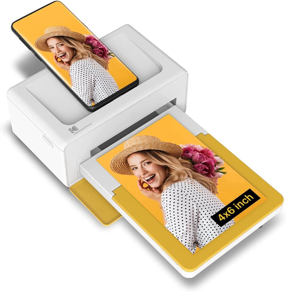 Kodak Dock Plus portable instant photo printer